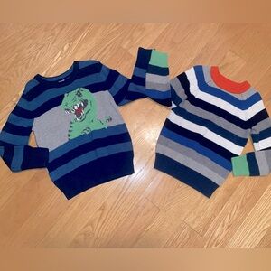 Boys Stripped Knit Sweater Bundle (2)
